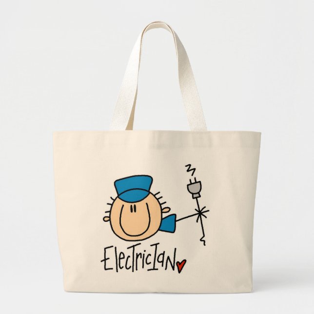 Bolsa Tote Grande Eletricista (Frente)