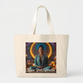 Bolsa Tote Grande Eleve Sua Vibração Grande