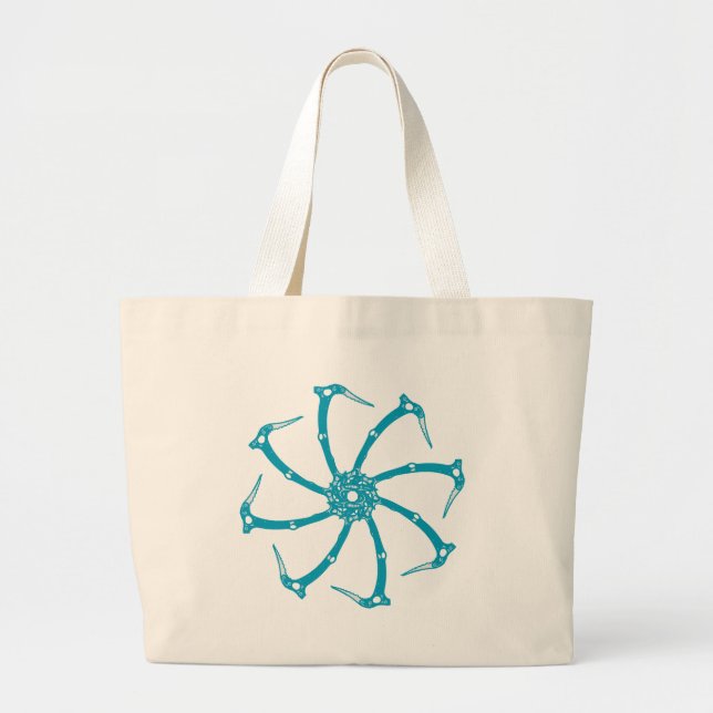 Bolsa Tote Grande Elo de ferramenta de gelo (Frente)