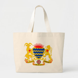 Bolsa Tote Grande emblema do chad