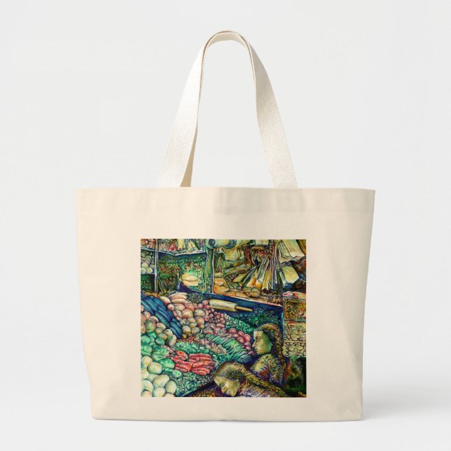Bolsa Tote Grande Enceladus (Frente)