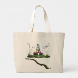 Bolsa Tote Grande Enchanted Storybook Castle Jumbo Tote