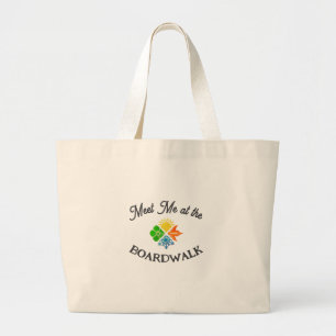 Bolsa Tote Grande Encontre-me na Sacola de Banheiras