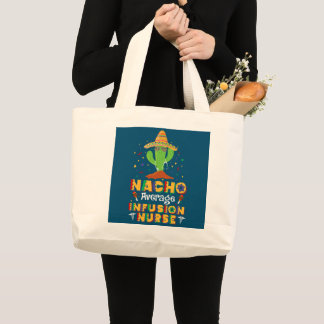 Bolsa Tote Grande Enfermeira de Infusão Não Média Diversão Cinco de