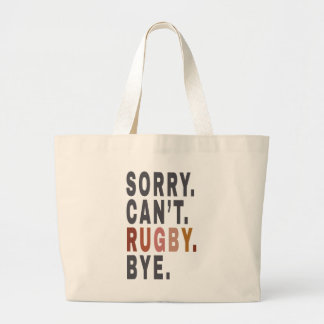 Bolsa Tote Grande Engraçado Rugby Weekender , para o Rugby Mãe, Dom
