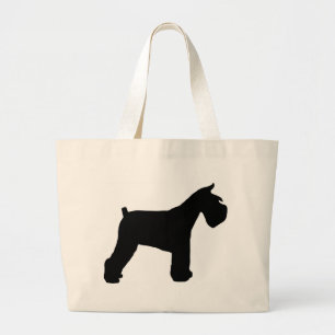 Bolsa Tote Grande Engrenagem do Schnauzer