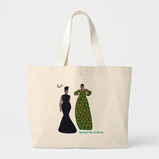 Bolsa Tote Grande Entre na Moda da Primavera! (Frente)
