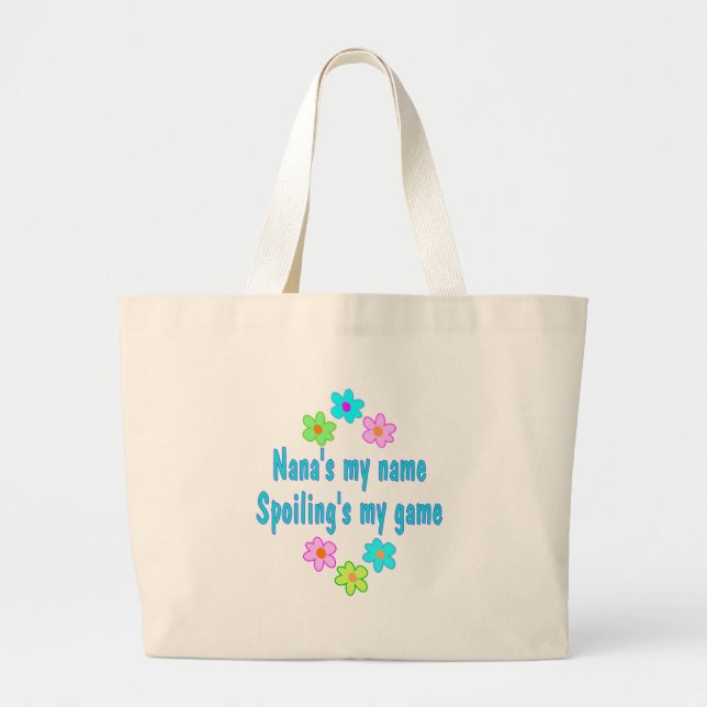Bolsa Tote Grande Entulhos de Nana (Frente)