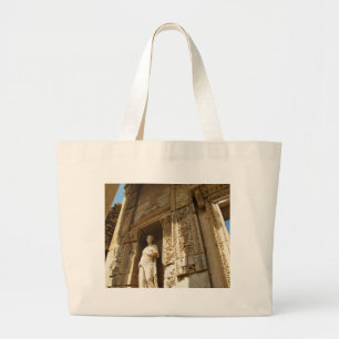 Bolsa Tote Grande Ephesus Turquia - biblioteca Célsio em Ephesus