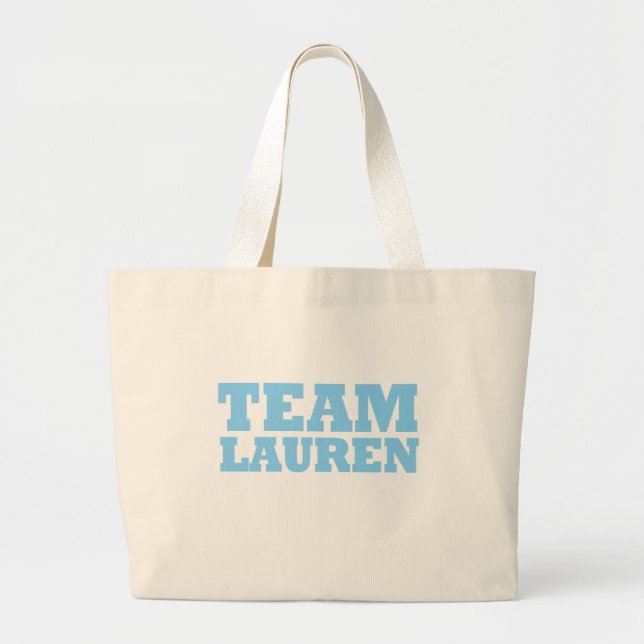 Bolsa Tote Grande Equipe Lauren (Frente)