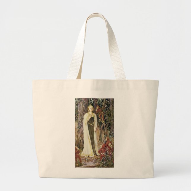 Bolsa Tote Grande Era uma vez (Frente)