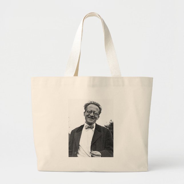 Bolsa Tote Grande Erwin Schrodinger (Frente)