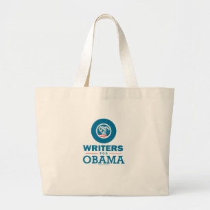 Bolsa Tote Grande Escritores para Obama