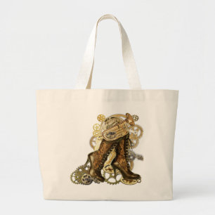 Bolsa Tote Grande Esculturas Steampunk Bridesmaids