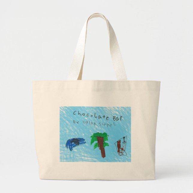 Bolsa Tote Grande Esfrie, divertimento, sacola durável do bar de (Frente)