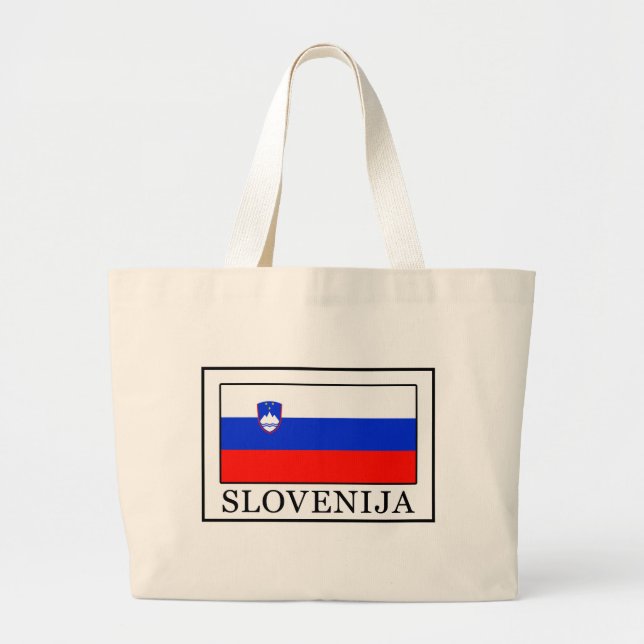 Bolsa Tote Grande Eslovênia (Frente)