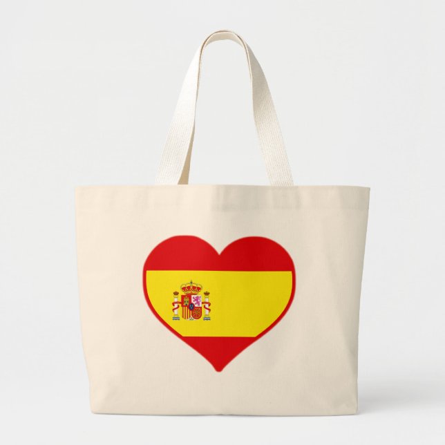 Bolsa Tote Grande Espanha Love (Frente)