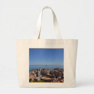 Bolsa Tote Grande ESPANHA: Saco de canvas Plaza de Toros de Málaga