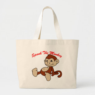 Bolsa Tote Grande Espanque o macaco