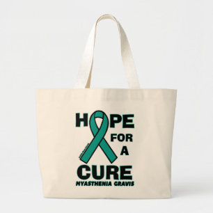 Bolsa Tote Grande Esperança para uma miastenia Gravis da cura…