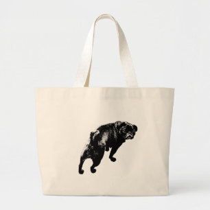 Bolsa Tote Grande Espírito Curioso, Posição Clara