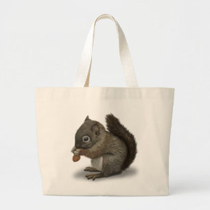 Bolsa Tote Grande Esquilo do bebê