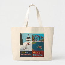 Este é Richmond Tote Bag (Design nº 1)