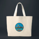 BOLSA TOTE GRANDE ESTE É TAHOE<br><div class="desc">Lake Tahoe,  Truckee River,  Reno,  Las Vegas,  San Francisco,  serra montanhas de Nevada,  passagem do donner,  esqui,  snowboarding,  yosemite</div>