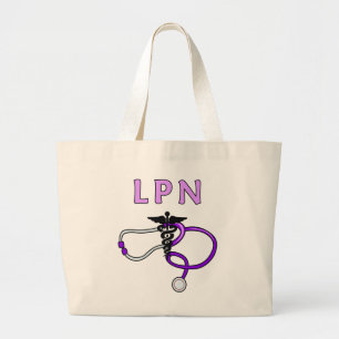 Bolsa Tote Grande Estetoscópio de LPN