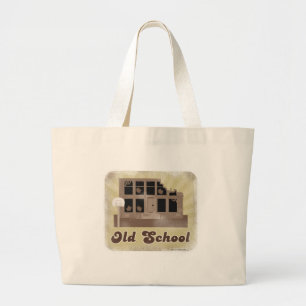Bolsa Tote Grande Estilo da velha escola