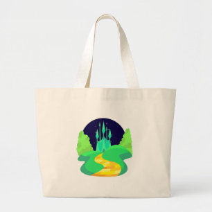 Bolsa Tote Grande estrada de tijolos amarela