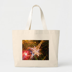 Bolsa Tote Grande Estrela do Natal