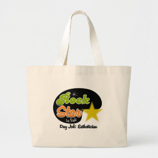 Bolsa Tote Grande Estrela do rock em a noite - Esthetician do