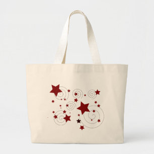 Bolsa Tote Grande Estrelas
