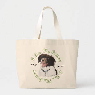 Bolsa Tote Grande Eu Amo Minha Bretanha