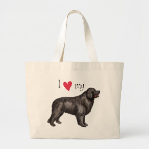 Bolsa Tote Grande Eu amo minha Terra Nova