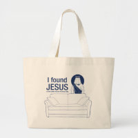 Eu encontrei jesus que era atrás do sofá o ti