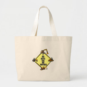 Bolsa Tote Grande eu escavo ser o big brother
