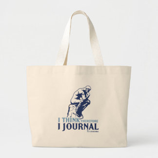 Bolsa Tote Grande Eu penso que conseqüentemente eu giro
