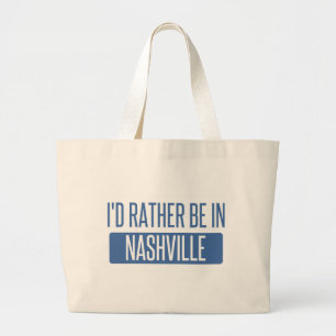 Bolsa Tote Grande Eu preferencialmente estaria em Nashville