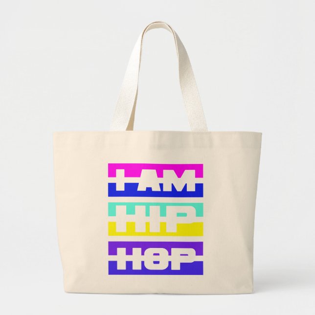 Bolsa Tote Grande Eu sou saco de salto (Frente)