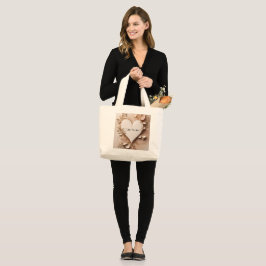 Bolsa Tote Grande Eu Te Amo Mãe