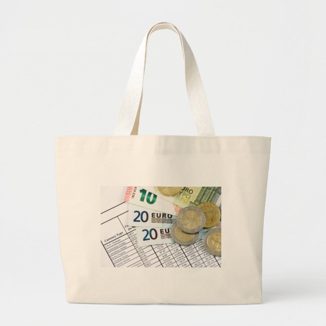Bolsa Tote Grande Euros (Frente)