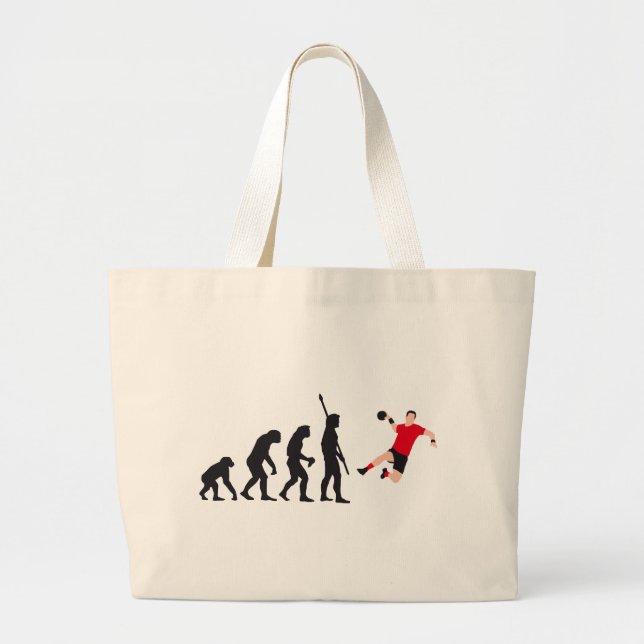 Bolsa Tote Grande evolution handball (Frente)