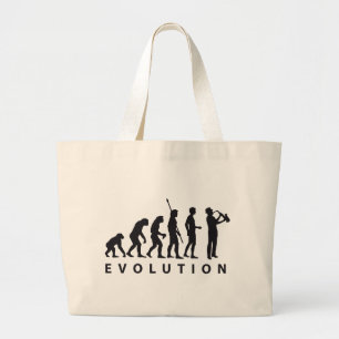 Bolsa Tote Grande evolution saxophon