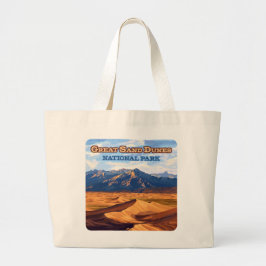 Bolsa Tote Grande Excelente Sand Dunes National Park Colorado