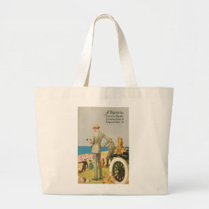 Bolsa Tote Grande Exposição do Pacífico Panamá