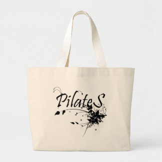 Bolsa Tote Grande Fã do método de Pilates! Arte de Pilates