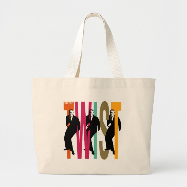 Bolsa Tote Grande Faça o giro (Frente)