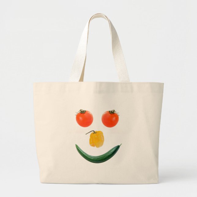 Bolsa Tote Grande face salada (Frente)